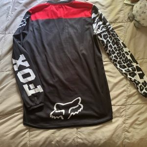 Fox leopard print jersey